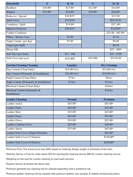 laundry-price-list-singapore-reward-laundry